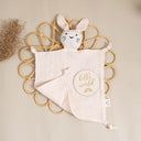 בובת חיבוקי שמיכי לתינוק ארנבי - בד טטרה