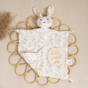 בובת חיבוקי שמיכי לתינוק ארנבי - בד טטרה