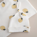 סט יוקרתי לתינוק- חמישה חלקים פרינט לימונים