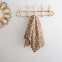 סט מנומר לתינוק- אוברול סרט לראש ושמיכה