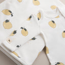 סט יוקרתי לתינוק- חמישה חלקים פרינט לימונים