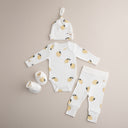 סט יוקרתי לתינוק- חמישה חלקים פרינט לימונים