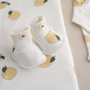 סט יוקרתי לתינוק- חמישה חלקים פרינט לימונים