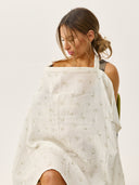 סינר הנקה כותנה אורגנית - היילי