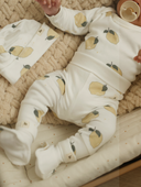 סט יוקרתי לתינוק- חמישה חלקים פרינט לימונים