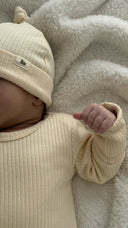 סט לתינוק SAND - בד ריב צבע חול